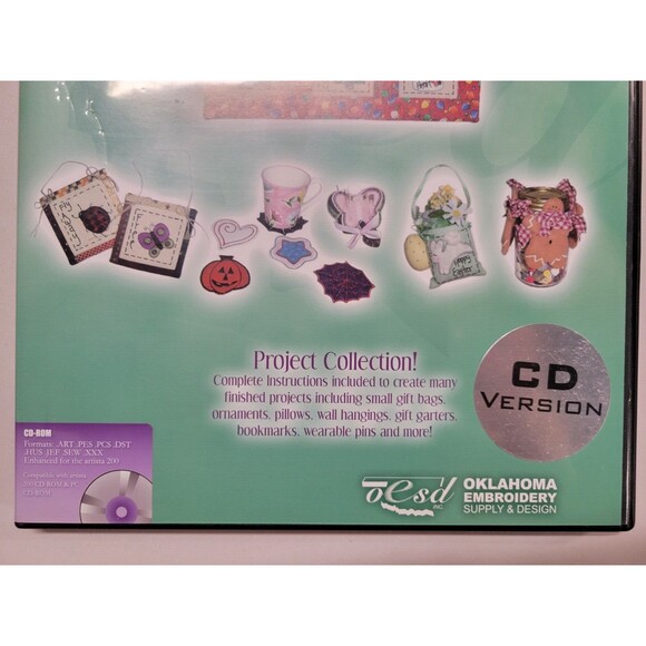 777 Year Round Holiday Fun by Suzanne Embroidery CD Software OESD - Picture 2 of 14
